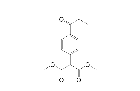 Dimethyl 3-(4'-Isobutyryl)phenylpropenedioate