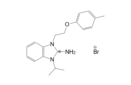 1-isopropyl-3-(2-(p-tolyloxy)ethyl)-1H-benzo[d]imidazol-2(3H)-iminium bromide