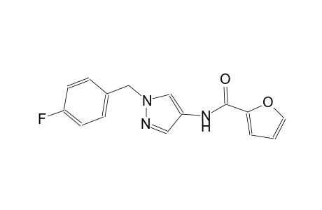 N-[1-(4-fluorobenzyl)-1H-pyrazol-4-yl]-2-furamide