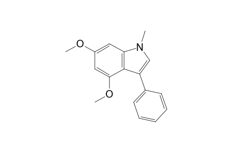 4,6-Dimethoxy-1-methyl-3-phenylindole