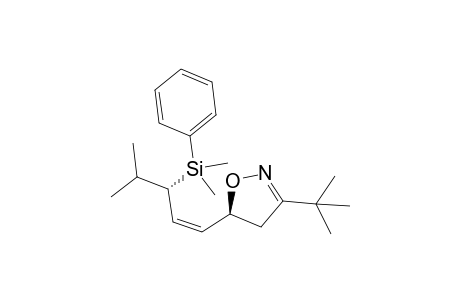 [(Z,1S)-3-[(5S)-3-tert-butyl-2-isoxazolin-5-yl]-1-isopropyl-allyl]-dimethyl-phenyl-silane