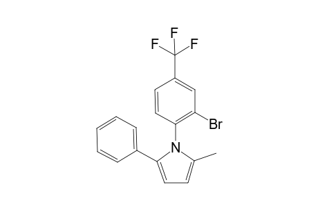 1-(2-bromo-4-(trifluoromethyl)phenyl)-2-methyl-5-phenyl-1H-pyrrole