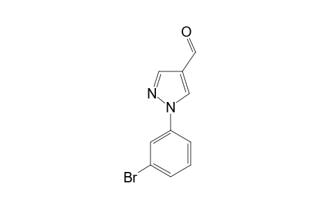 1-(3-BROMOPHENYL)-1H-PYRAZOLE-4-CARBALDEHYDE