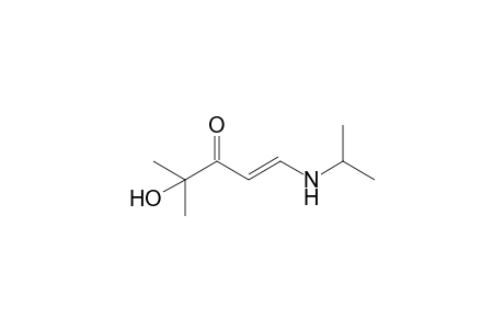 1-Isopropylamino-4-hydroxy-4-methyl-1-penten-3-one