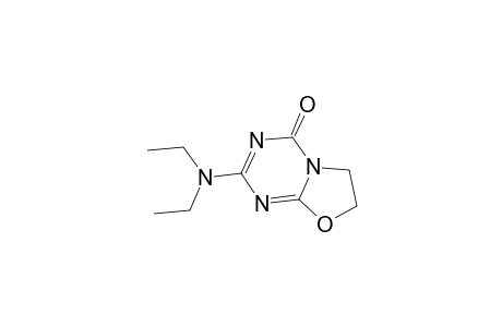 2-(Diethylamino)-6,7-dihydro-4H-[1,3]oxazolo[3,2-a][1,3,5]triazin-4-one