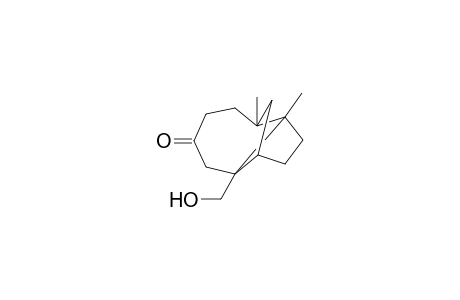 1,10-dimethyl-6-hydroxymethyl-4-oxotricyclo[5.3.1.0(6,10)]decane
