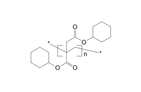 Poly(dicyclohexyl itaconate)