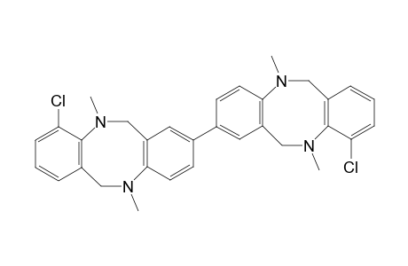 8,8'-Bis-5,11-dimethyl-5,6,11,12-tetrahydro-4-chlorodibenzo[b,f][1,5]diazocine