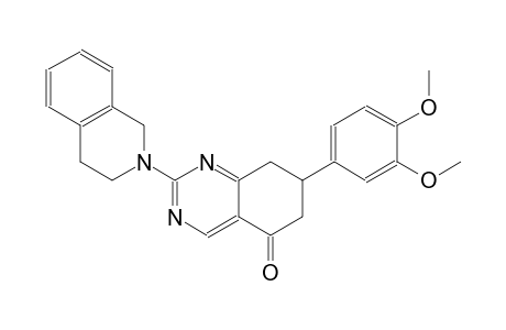 2-(3,4-dihydro-2(1H)-isoquinolinyl)-7-(3,4-dimethoxyphenyl)-7,8-dihydro-5(6H)-quinazolinone