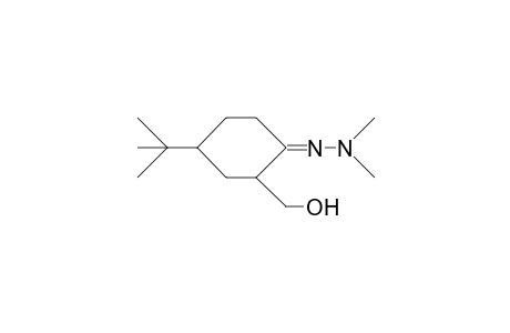 2-Hydroxymethyl-cis-4-tert-butyl-cyclohexanone dimethyl hydrazone