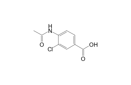 Benzoic acid, 4-(acetylamino)-3-chloro-