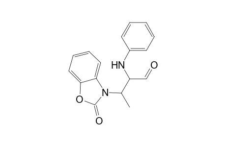 N-(.alpha.-methyl-.beta.-phenylamino-oxopropyl)benzoxazolone