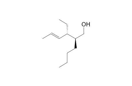 (E)-(2S*,3S*)-2-n-Butyl-3-ethyl-4-hexen-1-ol