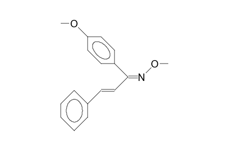 3-(4-Methoxy-phenyl)-1-phenyl-(E,Z)-propen-3-one oxime O-methyl ether