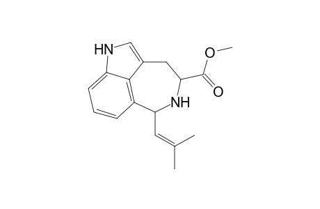 Methyl 6-(2-methyl-1-propenyl)-3,4,5,6-tetrahydro-1H-azepino[5,4,3-cd]indole-4-carboxylate