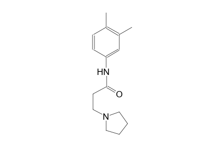 1-pyrrolidinepropanamide, N-(3,4-dimethylphenyl)-