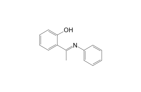 2-(1-Phenyliminoethyl)phenol