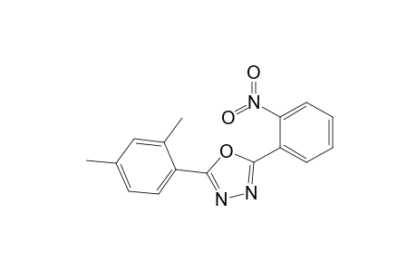 2-(2',4'-Dimethylphenyl)-5-(2"-nitrophenyl)-1,3,4-oxadiazole