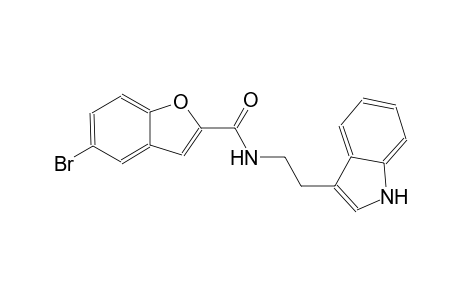 2-benzofurancarboxamide, 5-bromo-N-[2-(1H-indol-3-yl)ethyl]-