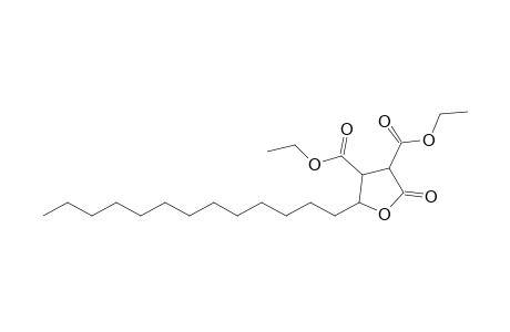 Diethyl 2-oxo-tetrahydro-5-tridecylfuran-3,4-dicarboxylate