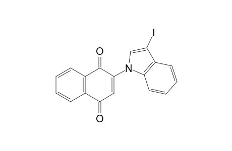2-(1-Indolyl 3-iodo)-1,4-naphthoquinone