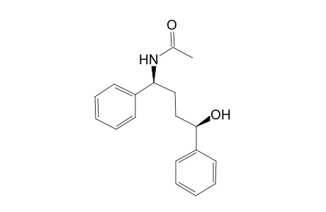 (R*,S*)-1,4-Diphenyl-4-acetamidobutanol