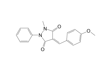 4-(4-Methoxybenzylidene)-2-methyl-1-phenyl-3,5-dioxopyrazolidine