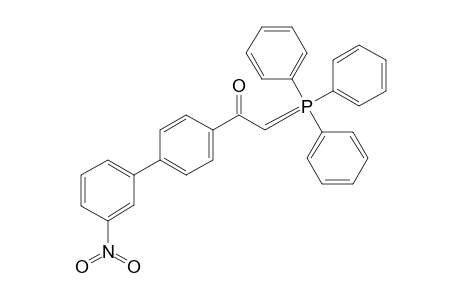 1-[4-(3-nitrophenyl)phenyl]-2-triphenylphosphoranylidene-ethanone