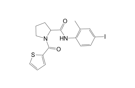 1-(Thiophene-2-carbonyl)-pyrrolidine-2-carboxylic acid (4-iodo-2-methyl-phenyl)-amide