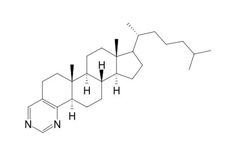 5-.alpha.-Cholest-3-eno[4,3-d]pyrimidine