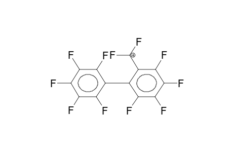 DIFLUORO(PERFLUORO-2-PHENYLPHENYL)CARBOCATION