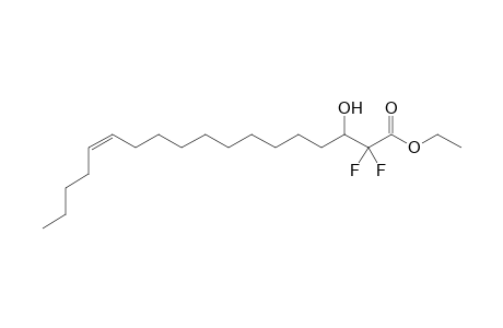 Ethyl (Z)-2,2-difluoro-3-hydroxyoctadec-13-enoate