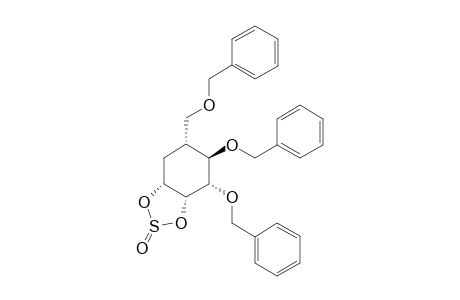 (3aS,4S,5R,6R,7aR)-4,5-bis(phenylmethoxy)-6-(phenylmethoxymethyl)-3a,4,5,6,7,7a-hexahydrobenzo[d][1,3,2]dioxathiole 2-oxide