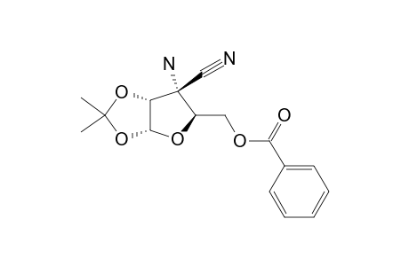 3-AMINO-5-O-BENZOYL-3-C-CYANO-3-DEOXY-1,2-O-ISOPROPYLIDENE-ALPHA-D-RIBOFURANOSE