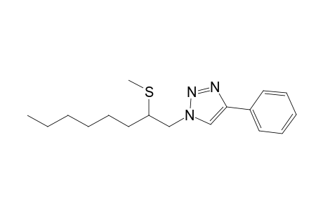 1-[2-(Methylthio)octyl]-4-phenyl-1H-1,2,3-triazole