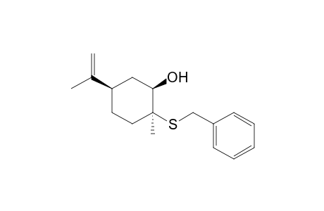 (1R,2S,5R)-2-(benzylthio)-5-isopropenyl-2-methyl-cyclohexanol
