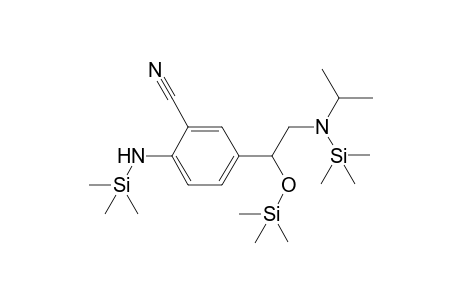 Cimaterol, N,N',O-tris-TMS