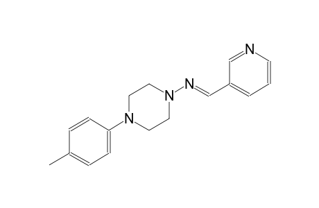 1-piperazinamine, 4-(4-methylphenyl)-N-[(E)-3-pyridinylmethylidene]-