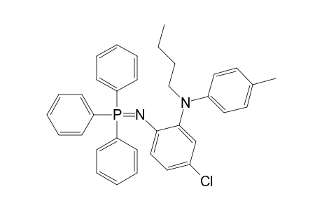 1-N-Butyl-5-chloro-1-N-(4-methylphenyl)-2-N-(triphenyl-.lambda.5-phosphanylidene)benzene-1,2-diamine