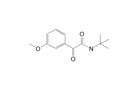 N-(Tert-butyl)-2-(3-methoxyphenyl)-2-oxoacetamide