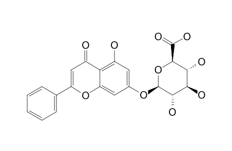 CHRYSIN-7-O-GLUCURONIDE