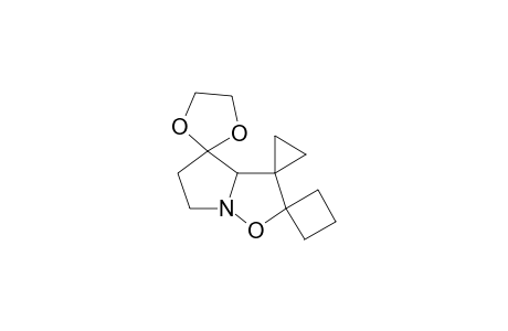 4-Cyclopropano-5-cyclobutano-[2'-(2'',4''-dioxacyclopentano)]pyrrolidino[1,2-b]oxazole