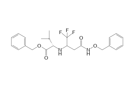 4-[N-(Benzyloxy)carbonyl]-2-(trifluoromethyl)-5-methyl-3-azahexyl-1-[(N-benzyloxy)carboxamide