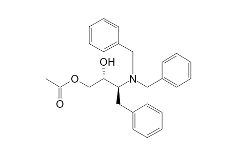 (2R,3S)-O1-Acetyl-3-dibenzylamino-4-phenylbutane-1,2-diol