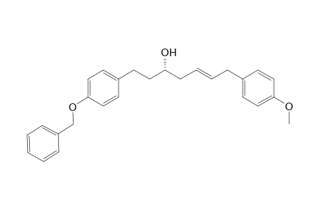 (+)-(alpha-S)-alpha-[(2E)-4-(4-Methoxyphenyl)-but-2-en-1-yl]-4-(phenylmethoxy)benzenepropanol