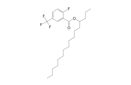 2-Fluoro-5-trifluoromethylbenzoic acid, 4-hexadecyl ester