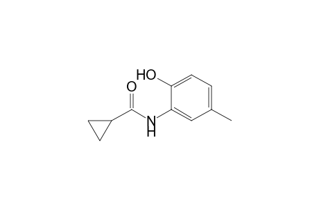 N-(2-hydroxy-5-methylphenyl)cyclopropanecarboxamide
