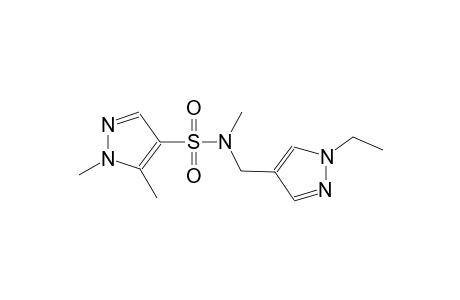 1H-pyrazole-4-sulfonamide, N-[(1-ethyl-1H-pyrazol-4-yl)methyl]-N,1,5-trimethyl-