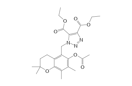 DIETHYL-1-[(6-ACETOXY-2,2,7,8-TETRAMETHYLCHROMAN-5-YL)-METHYL]-1H-1,2,3-TRIAZOLE-4,5-DICARBOXYLATE