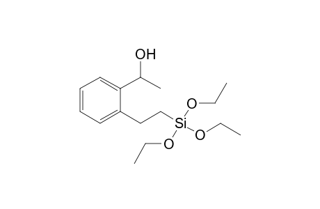 1-(2-(2-Triethoxysilylethyl)phenyl)ethan-1-ol